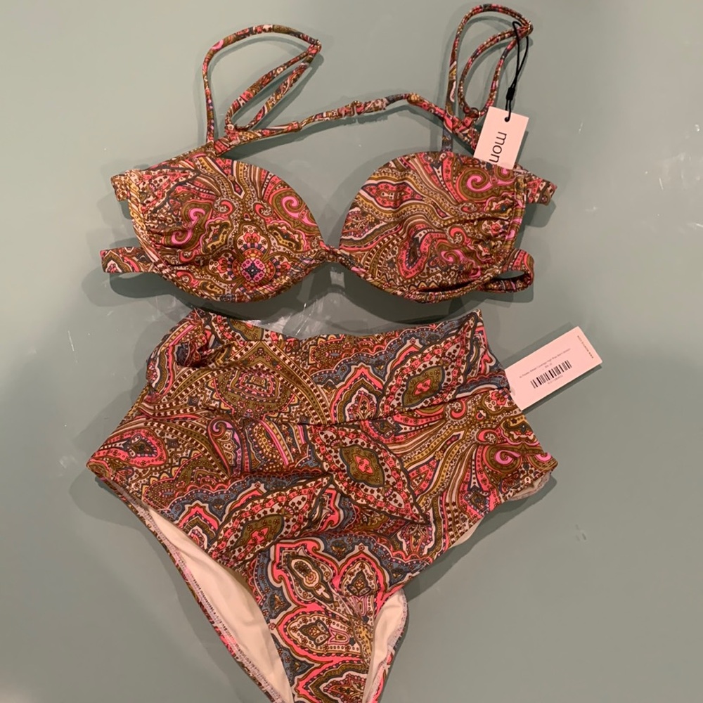 Bikini with matching sarong